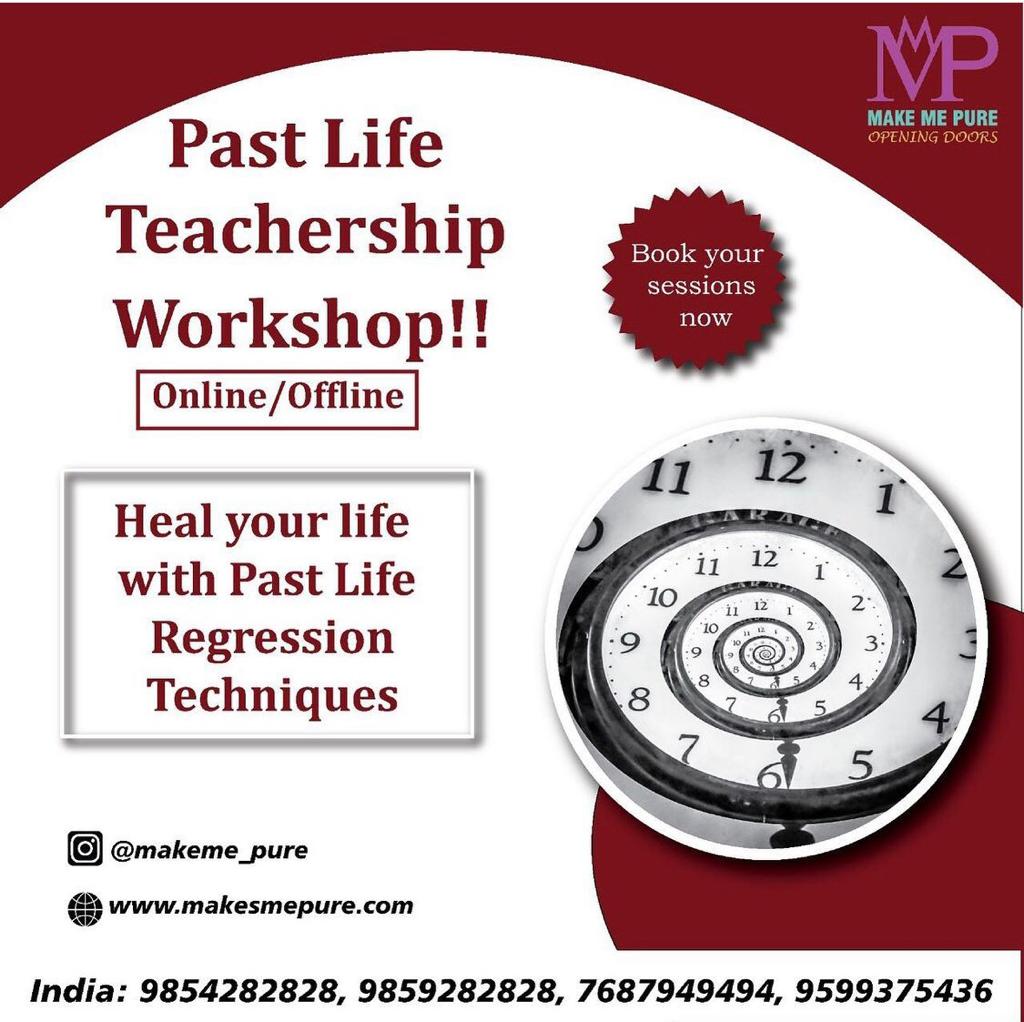 Past Life Teachership Workshop