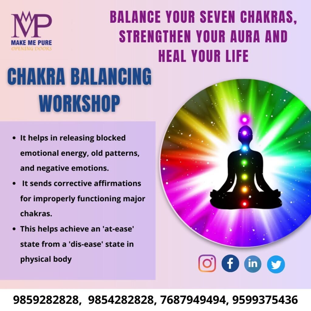 Chakra balancing- balance your seven chakras