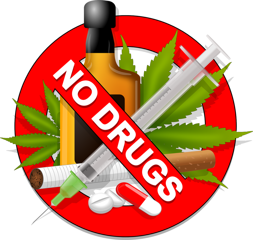 no drugs