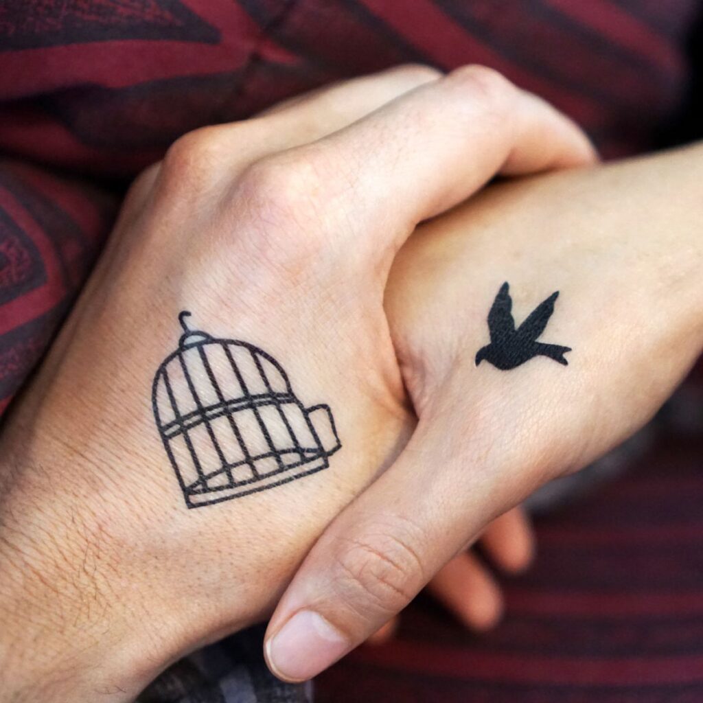 tattoo, couple tatoo, cute couple tattoo