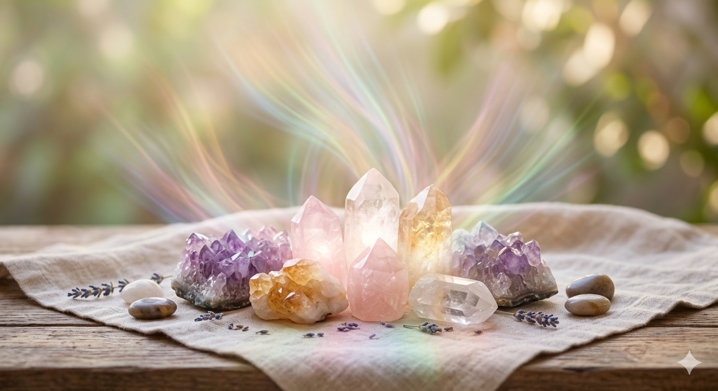 Vibrational Crystal Healing and Therapy