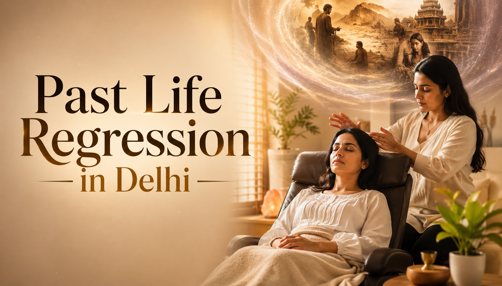 Past life regression in Delhi - guided healing session
